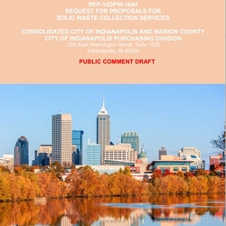 RFP-14DPW-1644: Request for Proposals for Solid Waste Collection Services thumbnail icon