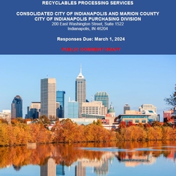 RFP-14DPW-1615: Request for Proposals for Recyclables Processing Services thumbnail icon